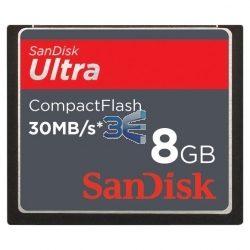 Sandisk 8GB Ultra CF 30mb/sec - Pret | Preturi Sandisk 8GB Ultra CF 30mb/sec