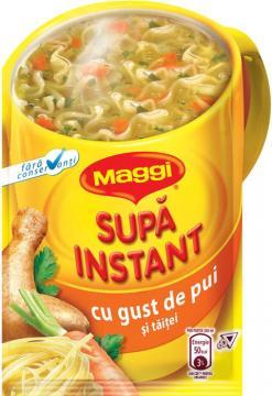 Supa instant Maggi pui si taitei 14g - Pret | Preturi Supa instant Maggi pui si taitei 14g