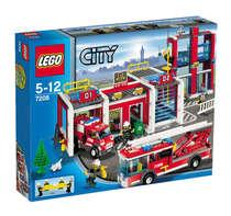 Statie de pompieri LEGO City 7208 - Pret | Preturi Statie de pompieri LEGO City 7208