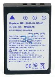 Acumulator Li-Ion, tip DB-43 pentru Ricoh.(PL61B.380) 1800mAh - Pret | Preturi Acumulator Li-Ion, tip DB-43 pentru Ricoh.(PL61B.380) 1800mAh