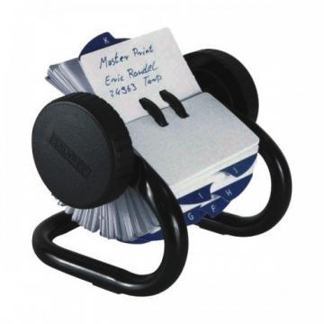 Fisier rotativ - 250 carduri 45 x 83mm pentru adrese, negru, ROLODEX - Pret | Preturi Fisier rotativ - 250 carduri 45 x 83mm pentru adrese, negru, ROLODEX