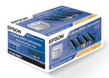 Toner EPSON C13S051110 Economy Pack C+M+Y+Bk - Pret | Preturi Toner EPSON C13S051110 Economy Pack C+M+Y+Bk