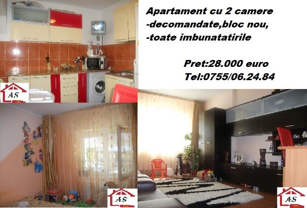 Apartament 2 camere in zona de sus,bloc nou,Onesti - Pret | Preturi Apartament 2 camere in zona de sus,bloc nou,Onesti