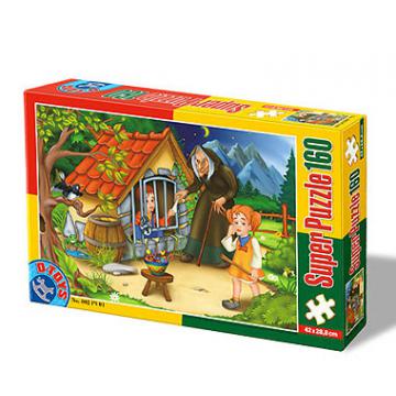 Puzzle D-TOYS 160 piese Hansel si Gretel 60495PV04 - Pret | Preturi Puzzle D-TOYS 160 piese Hansel si Gretel 60495PV04