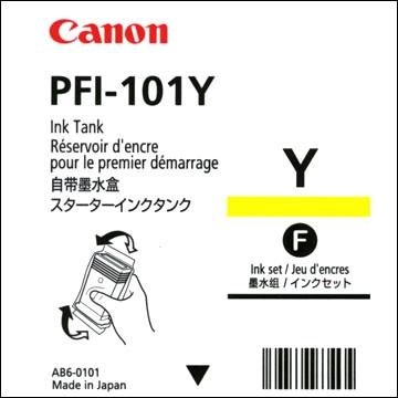 Canon PFI-101 Yellow - Pret | Preturi Canon PFI-101 Yellow