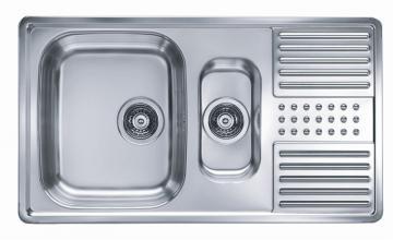 Chiuvete Inox - ALVEUS Dotto 50 inox satinat - Pret | Preturi Chiuvete Inox - ALVEUS Dotto 50 inox satinat