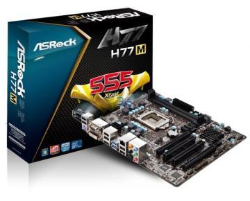 Asrock H77M, DDR3, Socket LGA1155, mATX - Pret | Preturi Asrock H77M, DDR3, Socket LGA1155, mATX