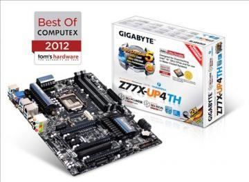 I.Z77 S1155 ATX Integrated + PCI-E 3.0 x16/2x8, 3*PCI-Ex1, 1*PCI, 4*DDR3, 3*SATA3, 2*SATA2, RAID, 8*USB3, 6*USB2, 2*Thunderbolt, 1*GbLAN, 8ChAudio, DUAL BIOS GIGABYTE - Pret | Preturi I.Z77 S1155 ATX Integrated + PCI-E 3.0 x16/2x8, 3*PCI-Ex1, 1*PCI, 4*DDR3, 3*SATA3, 2*SATA2, RAID, 8*USB3, 6*USB2, 2*Thunderbolt, 1*GbLAN, 8ChAudio, DUAL BIOS GIGABYTE