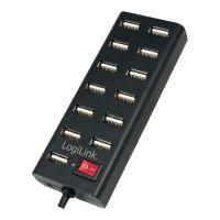 Hub LogiLink UA0126, USB 2.0, 13 porturi (Negru) - Pret | Preturi Hub LogiLink UA0126, USB 2.0, 13 porturi (Negru)