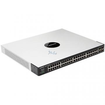 Linksys SGE2010-G5 48-port 10/ 100/1000 Gigabit Stackable Switch + Transport Gratuit - Pret | Preturi Linksys SGE2010-G5 48-port 10/ 100/1000 Gigabit Stackable Switch + Transport Gratuit