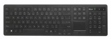 Tastatura cu fir NEXXO, include touchpad, slim, USB, neagra, Trust (17656) - Pret | Preturi Tastatura cu fir NEXXO, include touchpad, slim, USB, neagra, Trust (17656)
