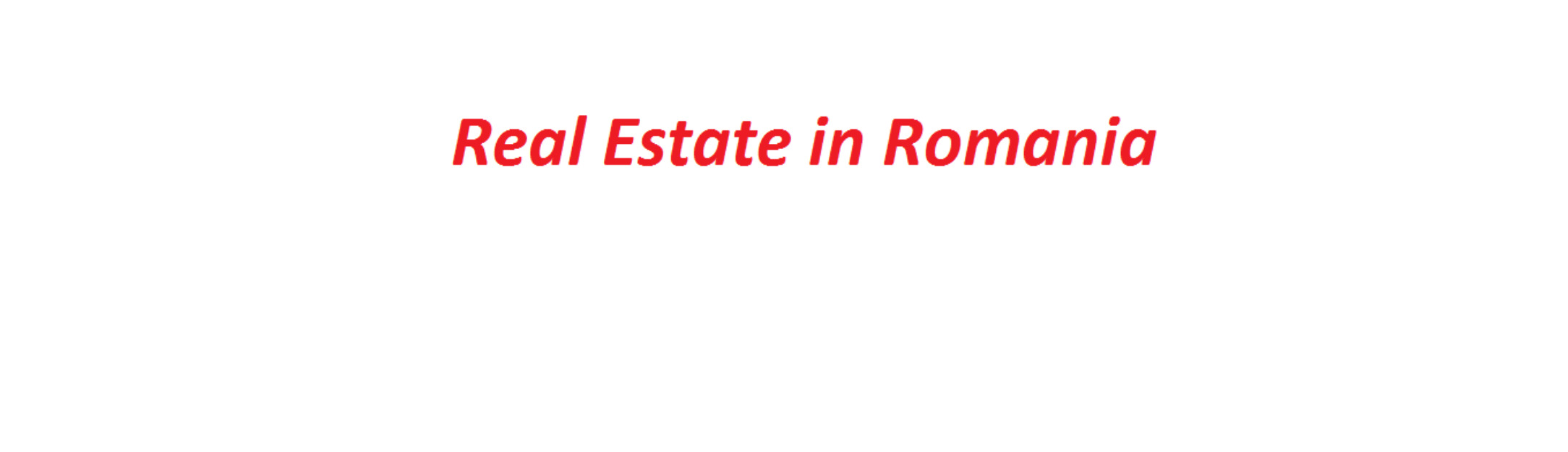 Real Estate Romania - Pret | Preturi Real Estate Romania