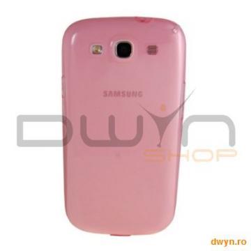 Samsung Galaxy S3 i9300 Protective Cover with Ruber Caps Pink - Pret | Preturi Samsung Galaxy S3 i9300 Protective Cover with Ruber Caps Pink