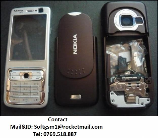 Carcasa Nokia N73 Silver (ARGINTIE) ORIGINALA NOUA - Pret | Preturi Carcasa Nokia N73 Silver (ARGINTIE) ORIGINALA NOUA