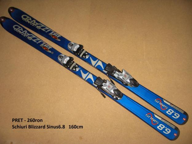 Schiuri Super Carve Blizzard Sinus 160cm - Pret | Preturi Schiuri Super Carve Blizzard Sinus 160cm
