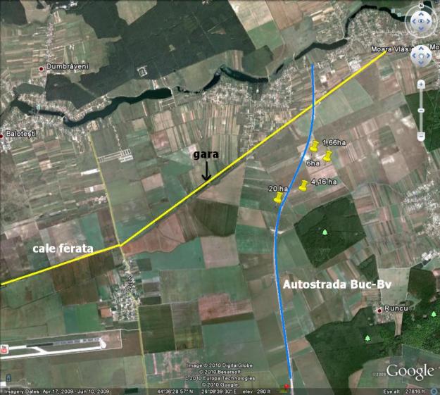 TEREN IN APORPIERE DE NOUA AUTOSTRADA BUC-BV 32HA - Pret | Preturi TEREN IN APORPIERE DE NOUA AUTOSTRADA BUC-BV 32HA