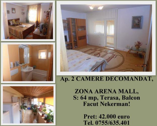 BACAU, VAND URGENT APARTAMENT CU 2 CAMERE DECOMANDAT MODERN, IN ZONA ARENA MALL - Pret | Preturi BACAU, VAND URGENT APARTAMENT CU 2 CAMERE DECOMANDAT MODERN, IN ZONA ARENA MALL