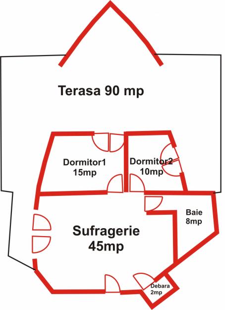 PROPRIETAR VAND PENTHOUSE LUXOS IN ZONA REZIDENTIALA,LA 15 MINUTE DE CENTRUL ORASULUI,  20 - Pret | Preturi PROPRIETAR VAND PENTHOUSE LUXOS IN ZONA REZIDENTIALA,LA 15 MINUTE DE CENTRUL ORASULUI,  20