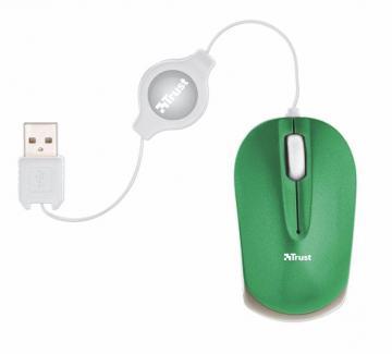 Mouse TRUST Nanou Micro, optical, verde, (16153) - Pret | Preturi Mouse TRUST Nanou Micro, optical, verde, (16153)