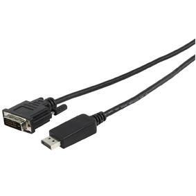 Cablu Display Port tata la DVI tata 3m - Pret | Preturi Cablu Display Port tata la DVI tata 3m