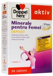 DoppelHerz Aktiv Minerale pt. Femei *30 tablete (Pachet PROMO 2 cutii la pret de 1) - Pret | Preturi DoppelHerz Aktiv Minerale pt. Femei *30 tablete (Pachet PROMO 2 cutii la pret de 1)