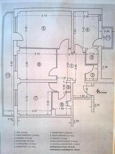 ploiesti,ap3camere,ultracentral langa hotel prahova - Pret | Preturi ploiesti,ap3camere,ultracentral langa hotel prahova