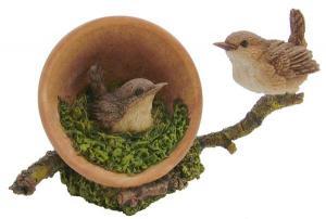 Wrens in Flowerpot - Pret | Preturi Wrens in Flowerpot