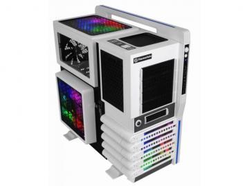 Carcasa Thermaltake Level 10 GT Snow Ed, Full Tower, 2*USB3.0/4*USB2.0/1*eSATA/1*HD Audio, 3*20cm Colorshift Fans - Pret | Preturi Carcasa Thermaltake Level 10 GT Snow Ed, Full Tower, 2*USB3.0/4*USB2.0/1*eSATA/1*HD Audio, 3*20cm Colorshift Fans