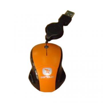 Minimouse optic Serioux Pastel 3100R, USB, orange - Pret | Preturi Minimouse optic Serioux Pastel 3100R, USB, orange