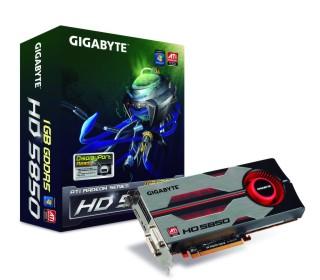 Placa video Gigabite ATI Radeon HD 5850 PCI-E 1GB R585D5-1GD-B - Pret | Preturi Placa video Gigabite ATI Radeon HD 5850 PCI-E 1GB R585D5-1GD-B