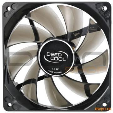 Cooler DeepCool Carcasa, 4 blue LED, Hydro Bearing, dimensiuni 120X120X25mm, Fan Speed 1300 RPM, Max - Pret | Preturi Cooler DeepCool Carcasa, 4 blue LED, Hydro Bearing, dimensiuni 120X120X25mm, Fan Speed 1300 RPM, Max