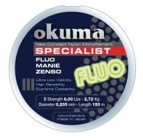 Fir Okuma Specialist Fluo 026mm/4,5Kg/150m - Pret | Preturi Fir Okuma Specialist Fluo 026mm/4,5Kg/150m