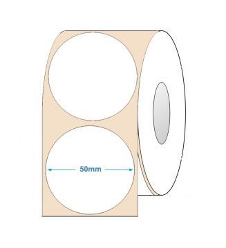 Role de etichete semilucioase rotunde 50mm - Pret | Preturi Role de etichete semilucioase rotunde 50mm