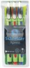 Portofel 3x Fineliner Xpress 0.8 Schneider - Pret | Preturi Portofel 3x Fineliner Xpress 0.8 Schneider