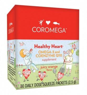 Coromega Healthy Heart Omega 3 si Coenzima Q10 *30 plicuri - Pret | Preturi Coromega Healthy Heart Omega 3 si Coenzima Q10 *30 plicuri