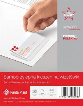 Buzunar autoadeziv Pantaplast, pentru C.V., PVC, 10buc/set - Pret | Preturi Buzunar autoadeziv Pantaplast, pentru C.V., PVC, 10buc/set