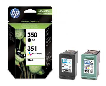 Cartus HP SD412EE negru + color - Pret | Preturi Cartus HP SD412EE negru + color