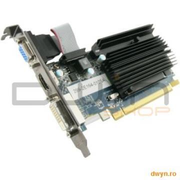 SAPPHIRE ATI HD6450 1G DDR3 PCI-E HDMI / DVI-D / VGA Single Slot Heatsink; DDR3 64-bit; 625MHz / 667 - Pret | Preturi SAPPHIRE ATI HD6450 1G DDR3 PCI-E HDMI / DVI-D / VGA Single Slot Heatsink; DDR3 64-bit; 625MHz / 667