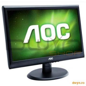 Monitor LED AOC E2050SDAK (20'', 1600x900, TN, LED Backlight, 1000:1, 20000000:1(DCR), 170/160, 5ms, - Pret | Preturi Monitor LED AOC E2050SDAK (20'', 1600x900, TN, LED Backlight, 1000:1, 20000000:1(DCR), 170/160, 5ms,