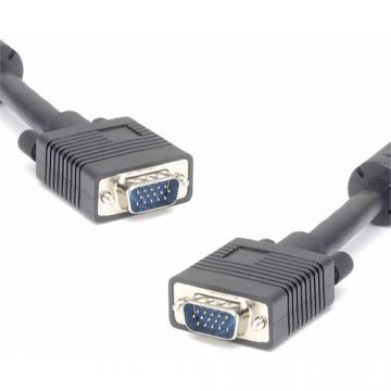 Cablu video VGA Dubluecranat 1.8m CCB-PPVGA-6B retail black - Pret | Preturi Cablu video VGA Dubluecranat 1.8m CCB-PPVGA-6B retail black
