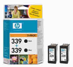 Cartus cerneala HP 339 Black Inkjet Print Cartridges 2-pack - C9504EE - Pret | Preturi Cartus cerneala HP 339 Black Inkjet Print Cartridges 2-pack - C9504EE