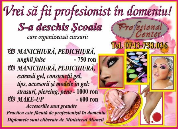 curs manichiura pedichiura make up - Pret | Preturi curs manichiura pedichiura make up