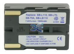 Acumulator Li-Ion tip SB-L110/SB-L70/SB-L70A pentru Samsung (PL811G.853).1500mAh - Pret | Preturi Acumulator Li-Ion tip SB-L110/SB-L70/SB-L70A pentru Samsung (PL811G.853).1500mAh