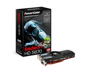 Placa video Power Color VGA PCI-E ATI Radeon HD5870, 1024MB, DDR5, R87FA-TI4 - Pret | Preturi Placa video Power Color VGA PCI-E ATI Radeon HD5870, 1024MB, DDR5, R87FA-TI4