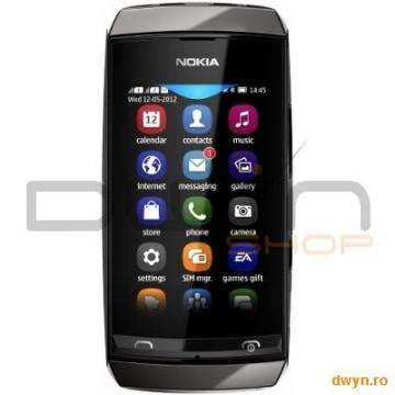 Nokia 305 Asha Dual Sim Dark Grey - Pret | Preturi Nokia 305 Asha Dual Sim Dark Grey