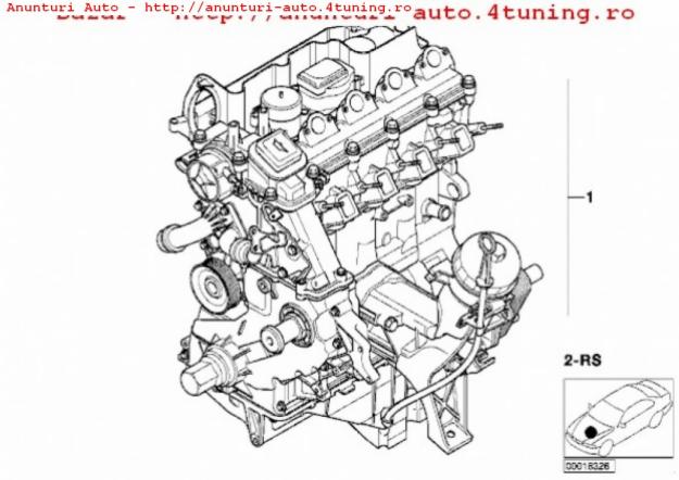 Vand Piese Motor Bmw 2 0d 100kw 136 Cp An 2002 - Pret | Preturi Vand Piese Motor Bmw 2 0d 100kw 136 Cp An 2002