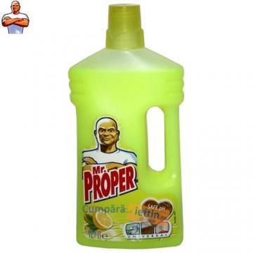 Detergent universal Mr. Proper Lemon 1 L - Pret | Preturi Detergent universal Mr. Proper Lemon 1 L