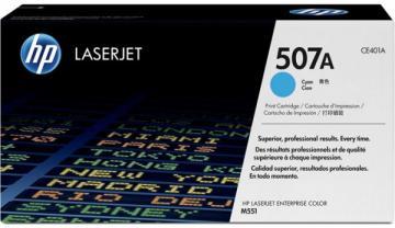 Cartus laser cyan pentru M551, 6000pg, 507A, HP, CE401A - Pret | Preturi Cartus laser cyan pentru M551, 6000pg, 507A, HP, CE401A