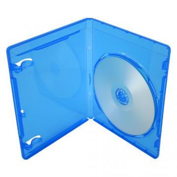 Single Blue-ray case with logo printed 11mm, 100buc/bax - Pret | Preturi Single Blue-ray case with logo printed 11mm, 100buc/bax