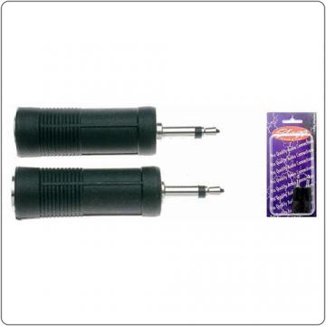 2 x Female jack / male mini phone-plug adaptor in blister packag - Pret | Preturi 2 x Female jack / male mini phone-plug adaptor in blister packag